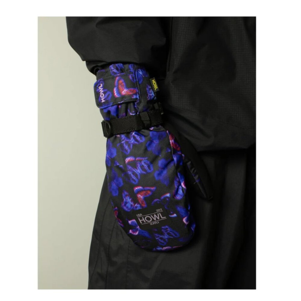 NWT Free People x Howl Fairbanks Butterfly Mittens Medium Winter Ski Snow Mitts - Picture 2 of 16